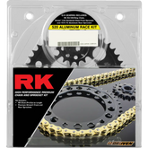 RK Chain and Sprocket Kit - 520 Aluminum Race - Gold - Yamaha YZF-R6 4067-068DGX
